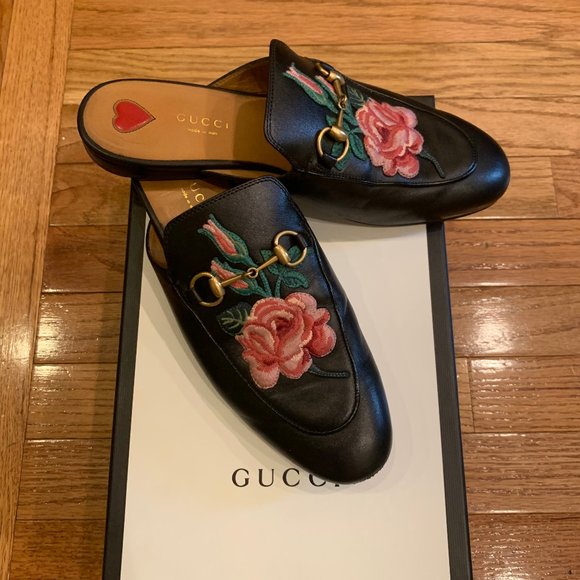 gucci loafers rose